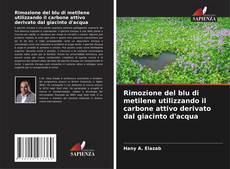 Portada del libro de Rimozione del blu di metilene utilizzando il carbone attivo derivato dal giacinto d'acqua