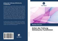 Capa do livro de Arten der Faltung Stilistische Funktionen 