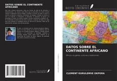 Buchcover von DATOS SOBRE EL CONTINENTE AFRICANO