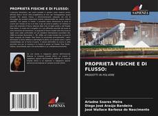 PROPRIETÀ FISICHE E DI FLUSSO: kitap kapağı