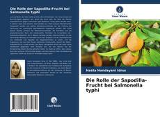 Portada del libro de Die Rolle der Sapodilla-Frucht bei Salmonella typhi