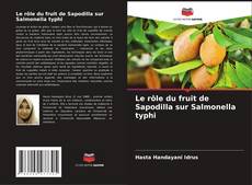 Le rôle du fruit de Sapodilla sur Salmonella typhi的封面