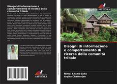 Buchcover von Bisogni di informazione e comportamento di ricerca della comunità tribale