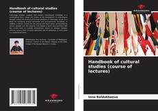 Couverture de Handbook of cultural studies (course of lectures)