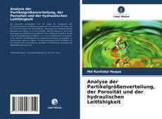 Copertina di Analyse der Partikelgrößenverteilung, der Porosität und der hydraulischen Leitfähigkeit