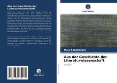 Capa do livro de Aus der Geschichte der Literaturwissenschaft 