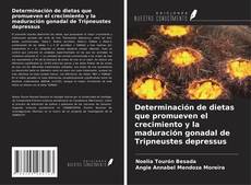 Portada del libro de Determinación de dietas que promueven el crecimiento y la maduración gonadal de Tripneustes depressus