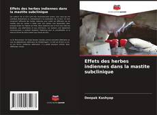 Portada del libro de Effets des herbes indiennes dans la mastite subclinique