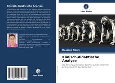 Capa do livro de Klinisch-didaktische Analyse 