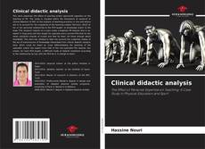 Обложка Clinical didactic analysis