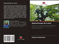 Apprentissage de la paix kitap kapağı