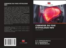CIRRHOSE DU FOIE D'ÉTIOLOGIE HDV kitap kapağı