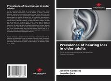 Buchcover von Prevalence of hearing loss in older adults