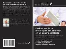 Buchcover von Evaluación de la motivación del personal en un centro sanitario