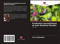 Production journalistique de Juan Bautista Morales kitap kapağı