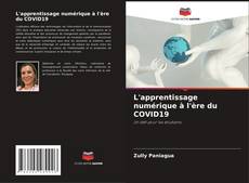 Buchcover von L'apprentissage numérique à l'ère du COVID19