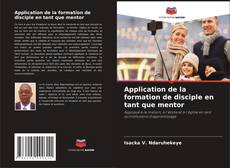 Buchcover von Application de la formation de disciple en tant que mentor