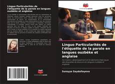 Portada del libro de Linguo Particularités de l'étiquette de la parole en langues ouzbèke et anglaise