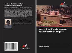 Bookcover of Lezioni dall'architettura vernacolare in Nigeria