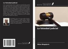 Buchcover von La falsedad judicial