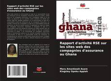 Capa do livro de Rapport d'activité RSE sur les sites web des compagnies d'assurance au Ghana 