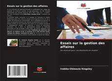 Buchcover von Essais sur la gestion des affaires