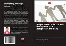 Capa do livro de Responsabilité sociale des entreprises - La perspective indienne 