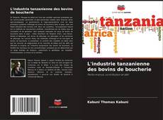 Buchcover von L'industrie tanzanienne des bovins de boucherie