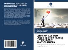 LEHRERIN AUF DEM LANDE IN EINER KLASSE MIT MEHREREN KLASSENSTUFEN kitap kapağı