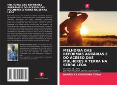 Обложка MELHORIA DAS REFORMAS AGRÁRIAS E DO ACESSO DAS MULHERES À TERRA NA SERRA LEOA