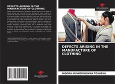 Couverture de DEFECTS ARISING IN THE MANUFACTURE OF CLOTHING