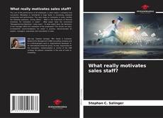 Copertina di What really motivates sales staff?
