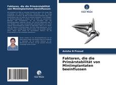 Bookcover of Faktoren, die die Primärstabilität von Miniimplantaten beeinflussen