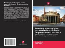 Buchcover von Estratégia pedagógica para o desenvolvimento do pensamento histórico