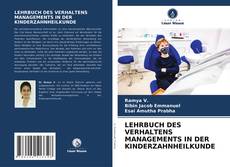 Capa do livro de LEHRBUCH DES VERHALTENS MANAGEMENTS IN DER KINDERZAHNHEILKUNDE 