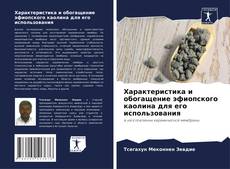 Bookcover of Характеристика и обогащение эфиопского каолина для его использования