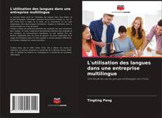 Portada del libro de L'utilisation des langues dans une entreprise multilingue