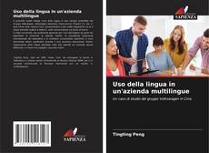 Capa do livro de Uso della lingua in un'azienda multilingue 