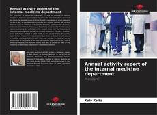 Annual activity report of the internal medicine department的封面