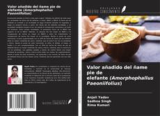 Valor añadido del ñame pie de elefante (Amorphophallus Paeoniifolius) kitap kapağı