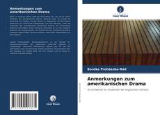 Capa do livro de Anmerkungen zum amerikanischen Drama 
