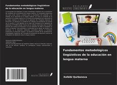Fundamentos metodológicos lingüísticos de la educación en lengua materna kitap kapağı