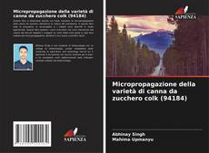 Bookcover of Micropropagazione della varietà di canna da zucchero colk (94184)