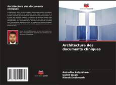 Buchcover von Architecture des documents cliniques