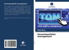 Gesamtqualitäts management kitap kapağı