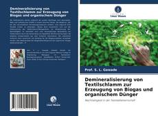 Capa do livro de Demineralisierung von Textilschlamm zur Erzeugung von Biogas und organischem Dünger 