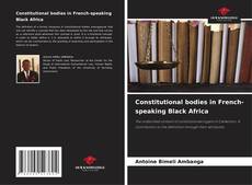 Copertina di Constitutional bodies in French-speaking Black Africa
