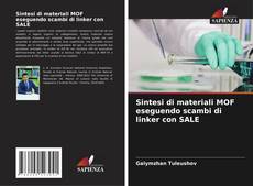 Bookcover of Sintesi di materiali MOF eseguendo scambi di linker con SALE