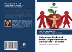 Buchcover von Nahrungsmittel- und Ernährungssicherheit in Chimborazo - Ecuador