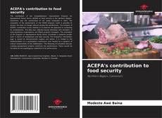 ACEFA's contribution to food security的封面